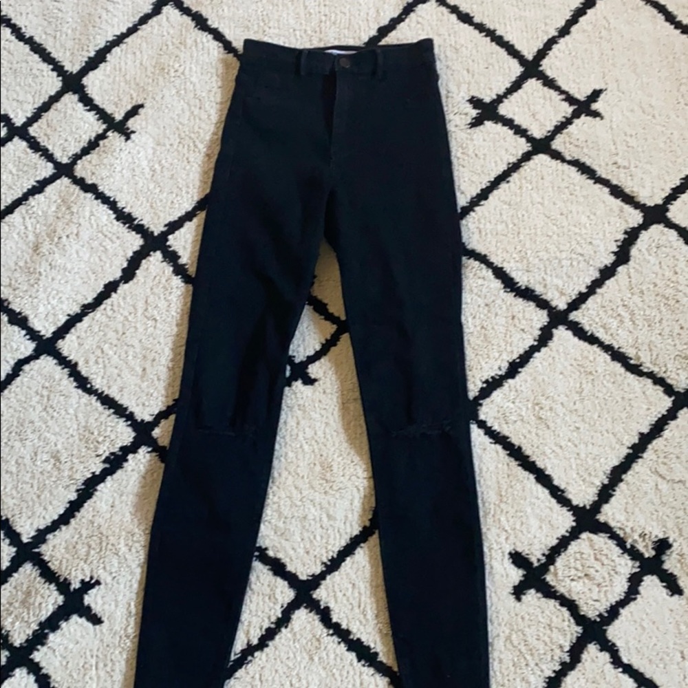 Zara Sky High jegging skinny Jeans